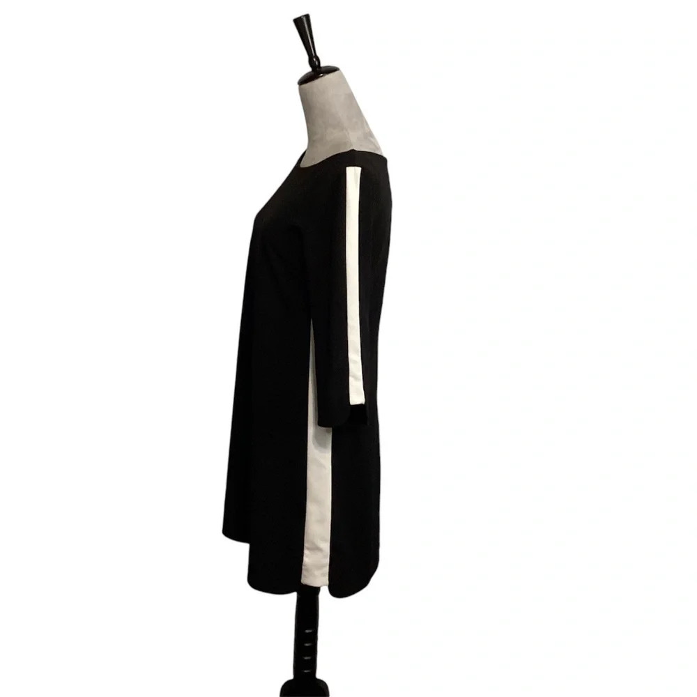 Vince Camuto Dress Mini Color Block Sheath Classic Professional Business SZ 8 - Picture 2 of 12